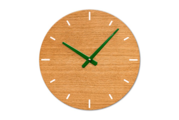 Wall Clock Oak, round Wall Clock Oak, round