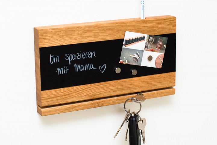 Key Rack Oak Key Rack Oak