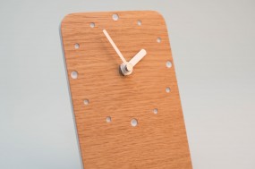 Table Clock Oak