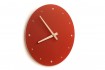 Wall Clock Red, round