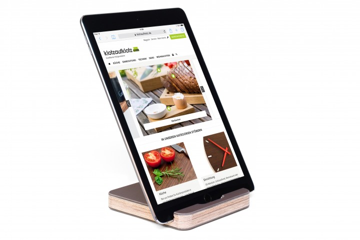 Tablet Stand Linoleum, Mauve Tablet Stand Linoleum, Mauve