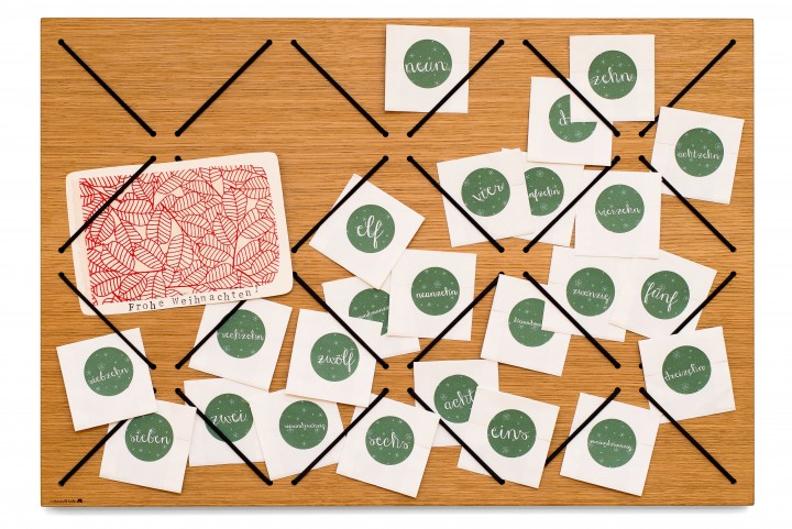 Advent Calendar Strings Oak Advent Calendar Strings Oak
