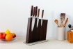 Knife Block Fumed Oak, empty