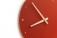 Handcrafted Wall Clock Red