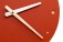 Modern Wall Clock Red