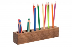 Pencil Holder Nut Wood