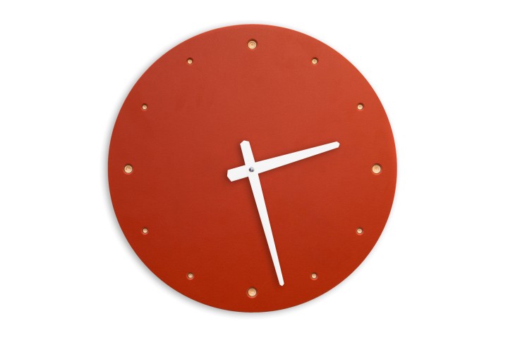 Wall Clock Red, round Wall Clock Red, round