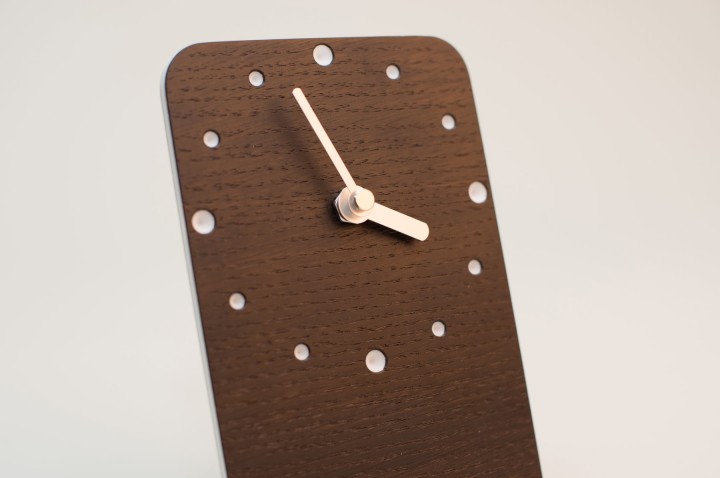 Table Clock Fumed Oak Table Clock Fumed Oak